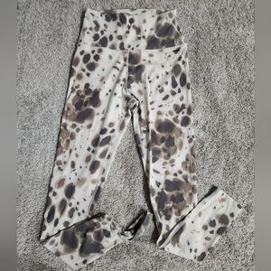 N: PHILANTHROPY Womens‎ Beige Stretch High Waist Leggings | Size S